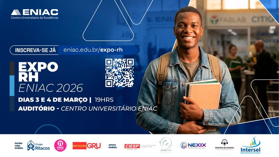 Centro Universitário ENIAC sedia encontro voltado para profissionais e estudantes da área de gestão e transformação organizacional. (Foto: Divulgação/ENIAC)