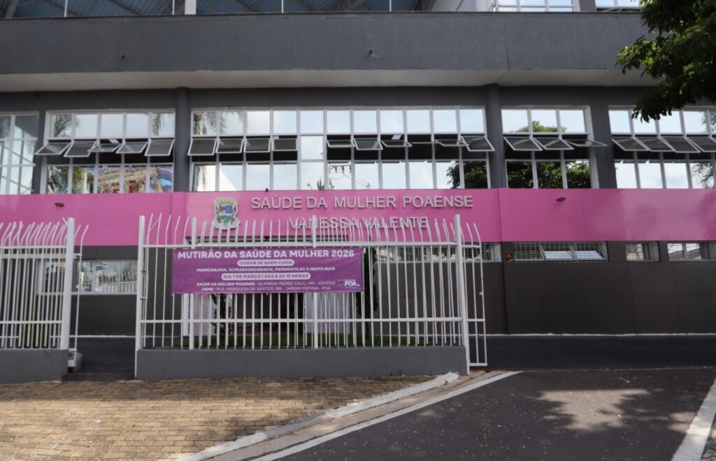 Poá realiza Mutirão da Saúde da Mulher com exames e especialidades sem agendamento neste sábado