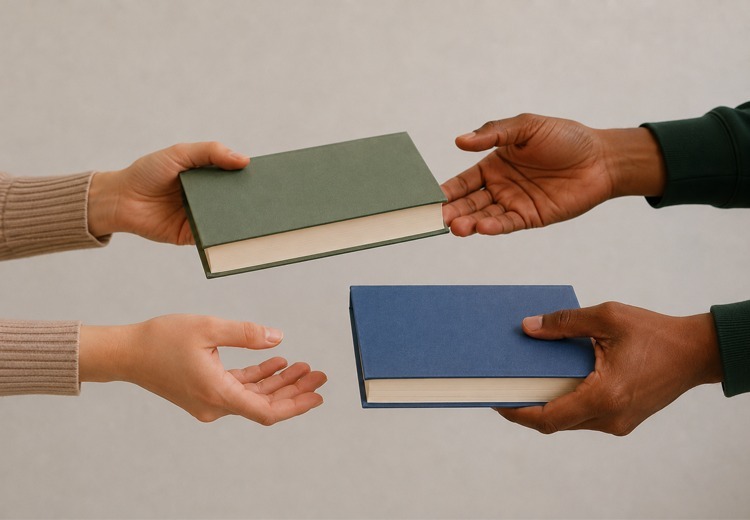 Troca de livros