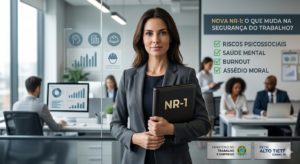 Nova NR-1 entra em vigor e obriga empresas a monitorarem a saúde mental de trabalhadores