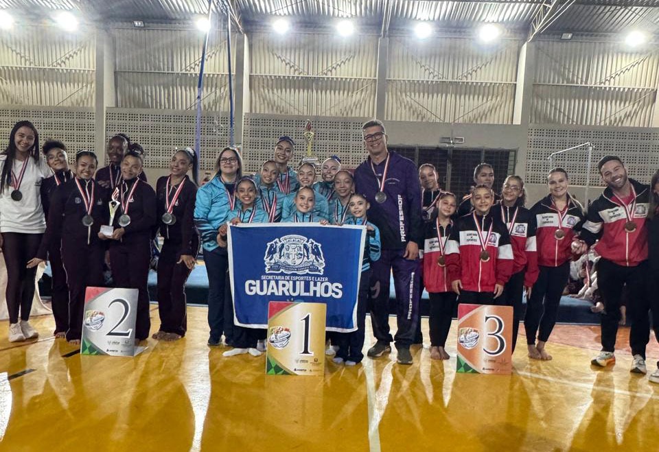 Delegação de Guarulhos Conquista o Título da Ginástica Artística na Edição dos Jogos Abertos da Juventude em Barretos