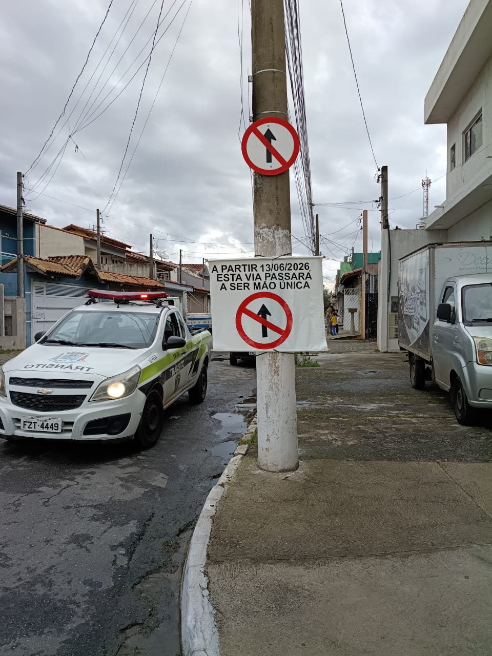 SECRETARIA DE TRABALHO E MOBILIDADE URBANA DE SUZANO IMPLANTA SISTEMA BINÁRIO NO JARDIM DOS IPÊS