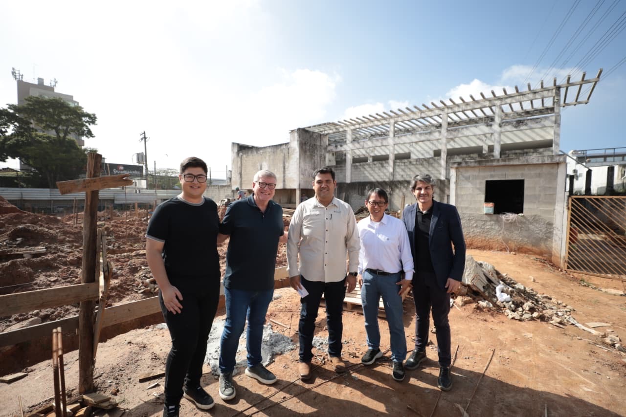 CONSTRUÇÃO DA SEDE PRÓPRIA DO CAPS AD 24 HORAS AVANÇA NA REGIÃO CENTRAL DE SUZANO